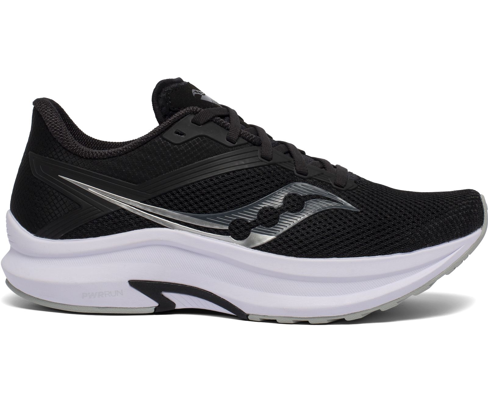 Saucony Axon Men\'s Running Shoes Black / White | Canada 442MQZA